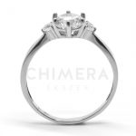 Bellaroma arany eljegyzési gyűrű