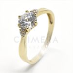 Bellaroma arany eljegyzési gyűrű