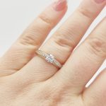 Solea arany eljegyzési gyűrű